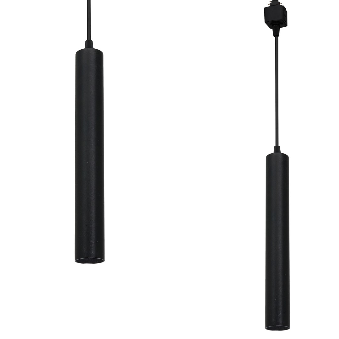 TRACK PENDANT BLACK 3W LED