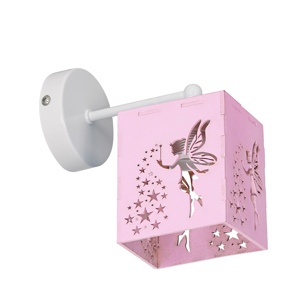 Kinkiet FAIRY PINK 1xE27 60W
