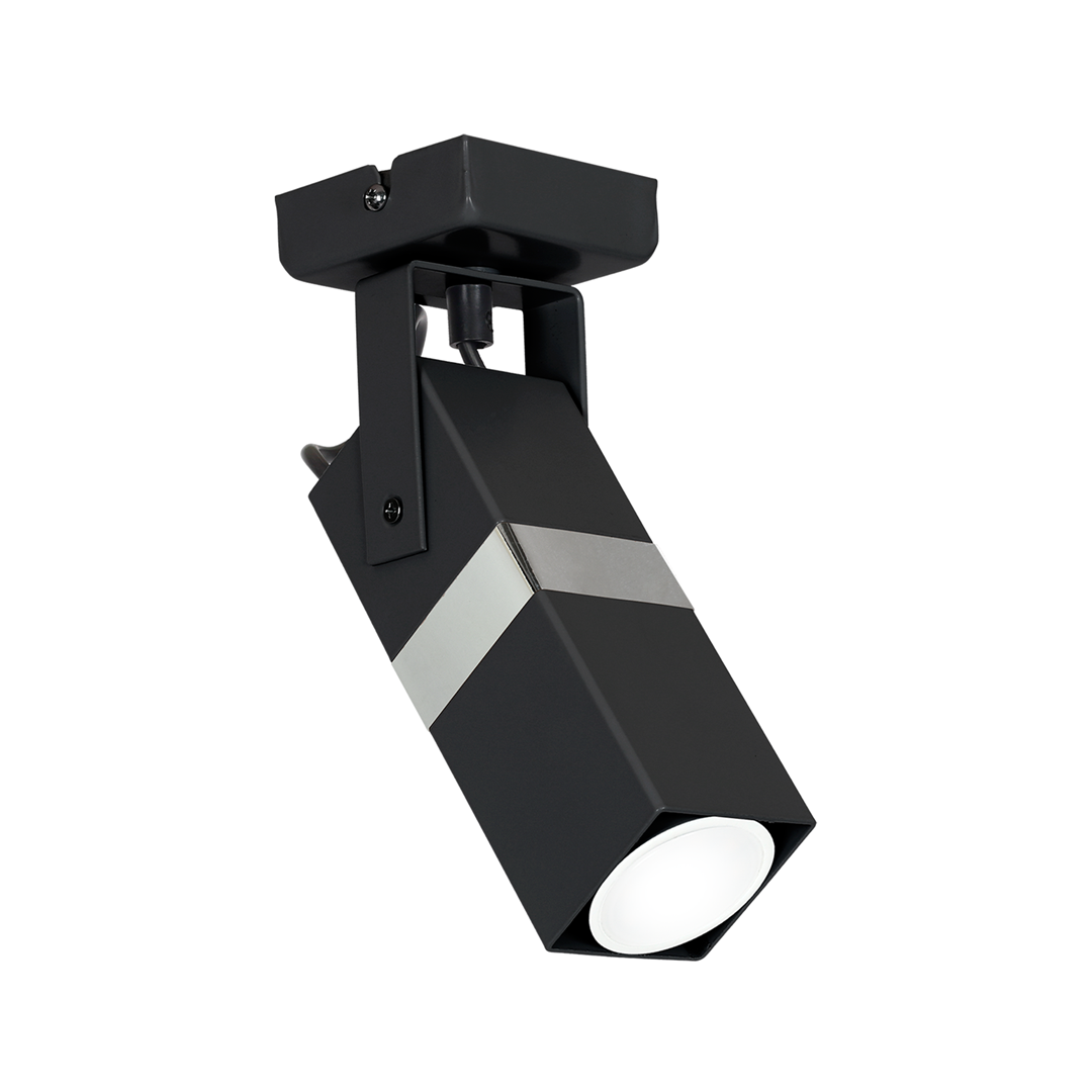 Kinkiet VIDAR BLACK/CHROME 1xGU10