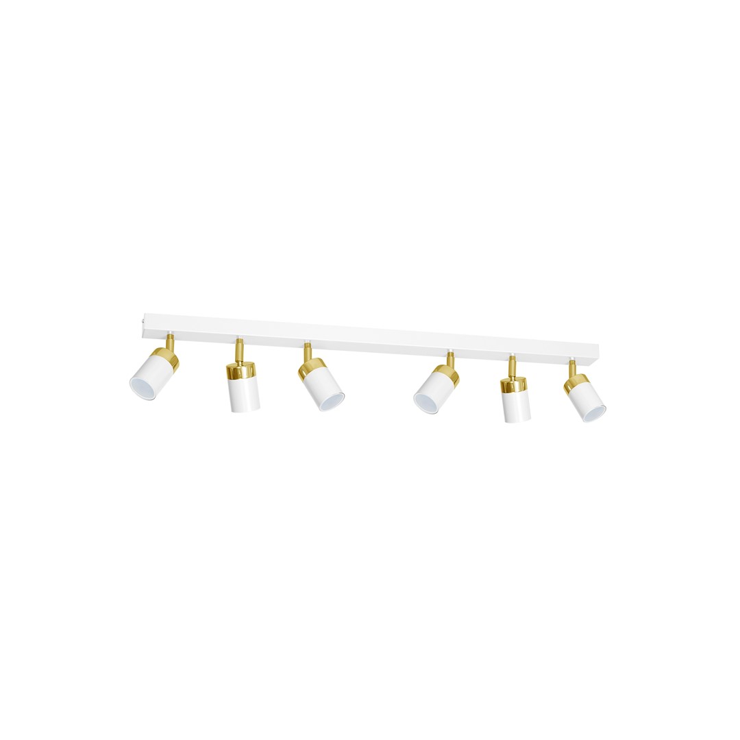 Lampa sufitowa JOKER WHITE/GOLD 6xGU10