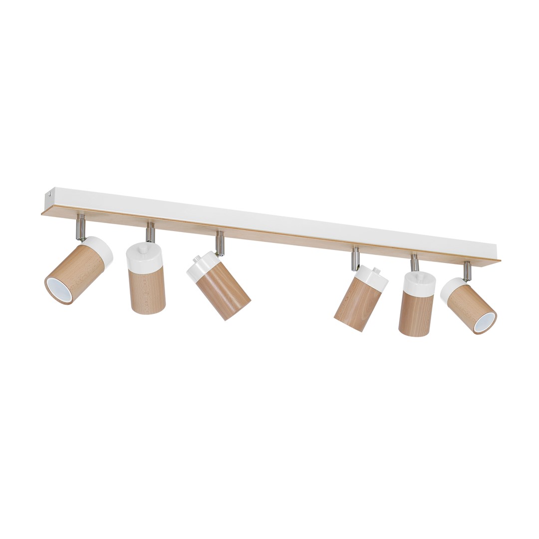 *Lampa sufitowa BARON WHITE 6xGU10