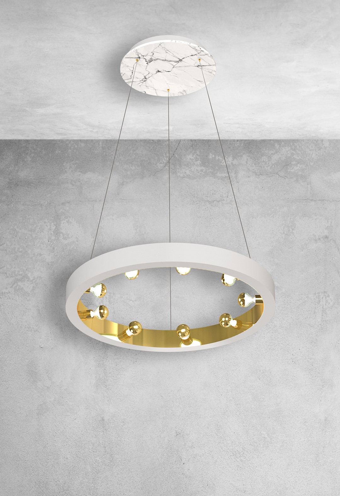 Lampa Wisząca CASSIOPEIA 9xE14