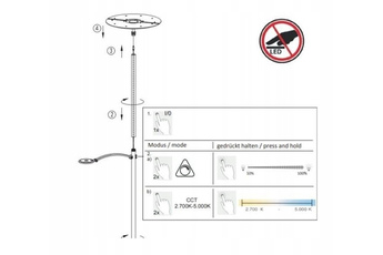 Lampa podłogowa ARTUR 673